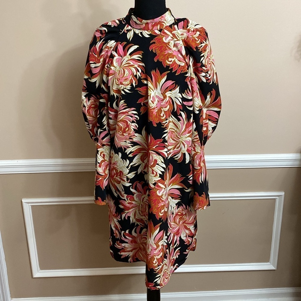 Who What Wear Puff Sleeve Dress Size M